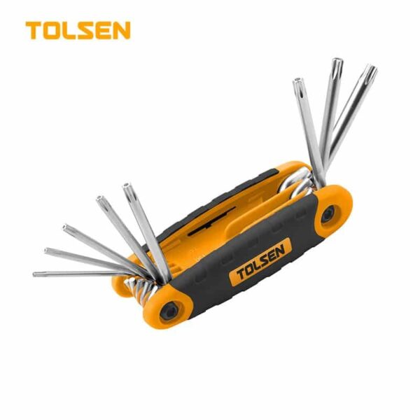 SET TORX KLJUCEVA U RUCICI 8-DELNI TOLSEN