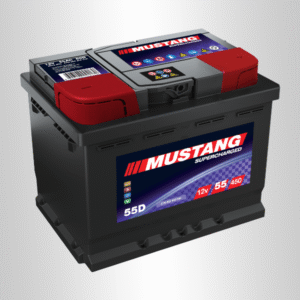 AKUMULATOR 12V 55AH D+ 450A MUSTANG