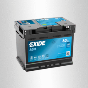 AKUMULATOR 12V 60AH D+ AGM EXIDE