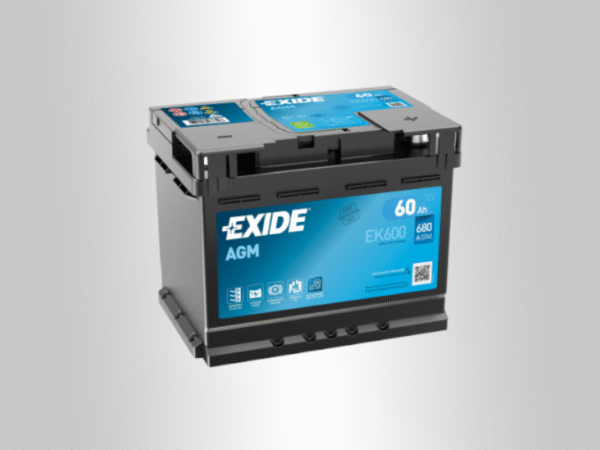 AKUMULATOR 12V 60AH D+ AGM EXIDE