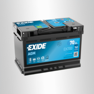 AKUMULATOR 12V 70AH D+ AGM EXIDE