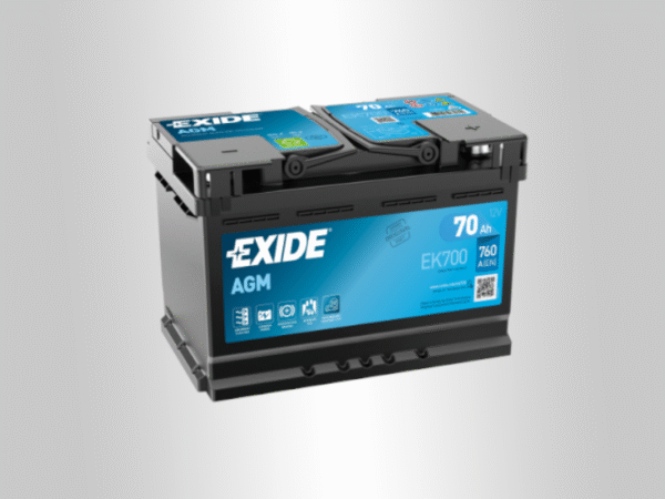 AKUMULATOR 12V 70AH D+ AGM EXIDE