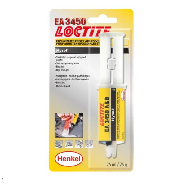 LOCTITE EA 3450 EPOKSIDNI TEKUĆI METAL ZA ČELIK 25ML