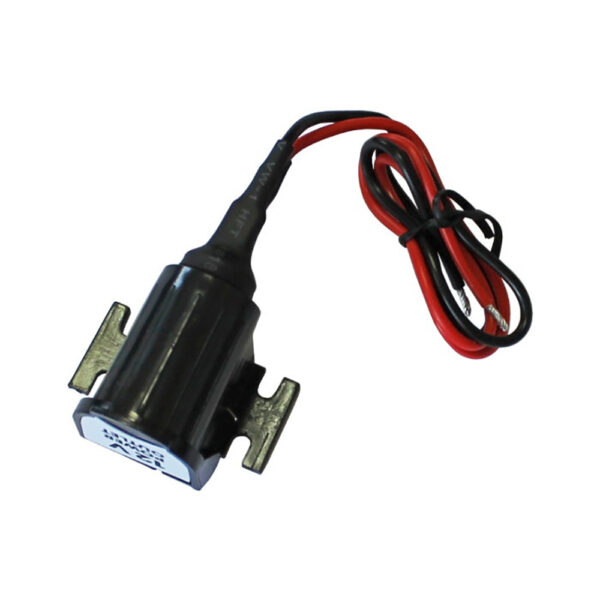 Ugradno kućište za auto upaljač – 12V, crno - Image 2