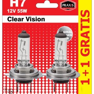 Halogena sijalica Praxis H7 12V 55W 1+1