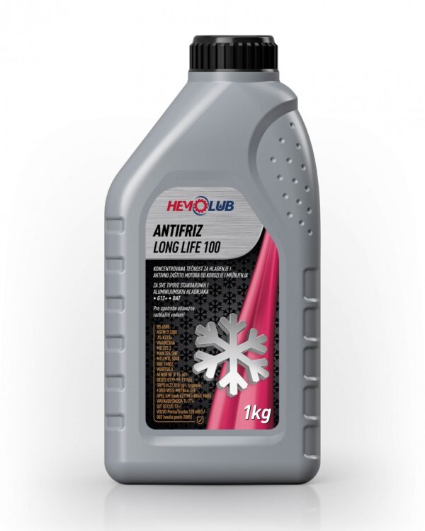 ANTIFRIZ HEMOLUB 100% LONG LIFE 1/1 KG