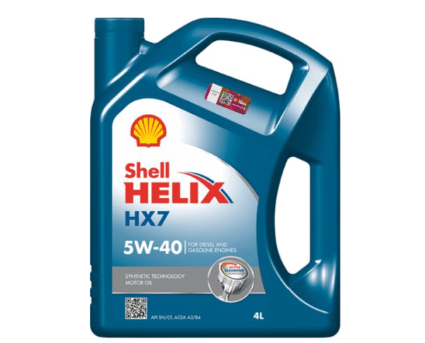 SHELL HELIX HX7 5W40 4L