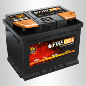 AKUMULATOR 12V 60AH D+ 540A FIRECELL