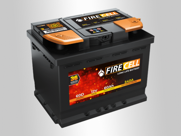 AKUMULATOR 12V 60AH D+ 540A FIRECELL