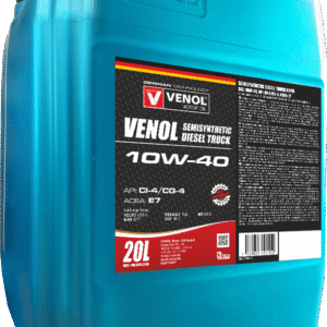 VENOL SEMISYNTHETIC DIESEL TRUCK XHPD CI 4 CG 4 10W40 20L