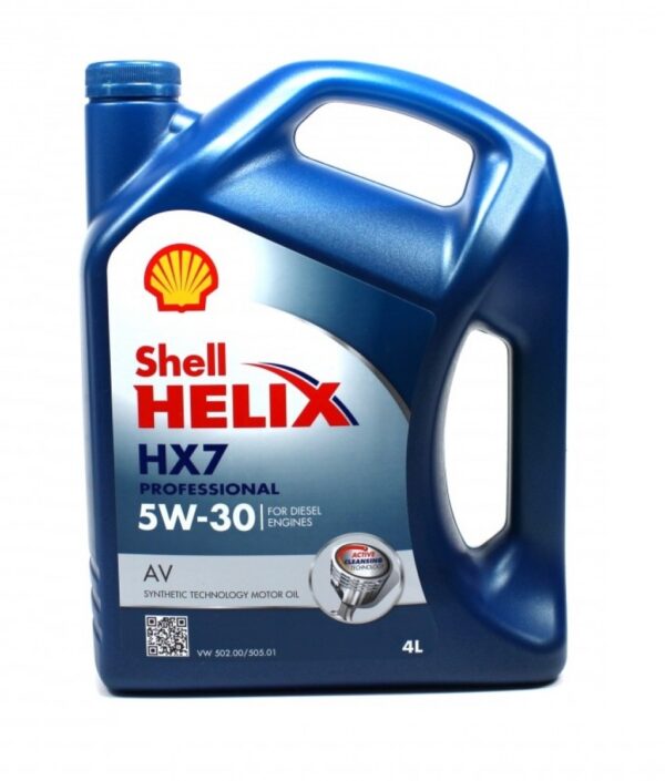 SHELL HELIX HX7 5W30 4L