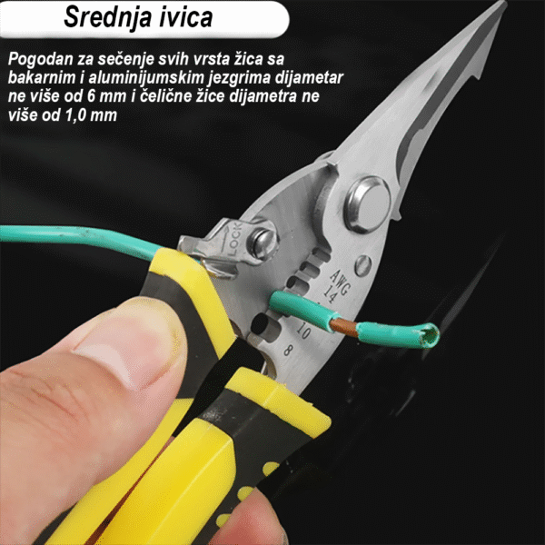 Klešta za sečenje i skidanje izolacije - Слика 4