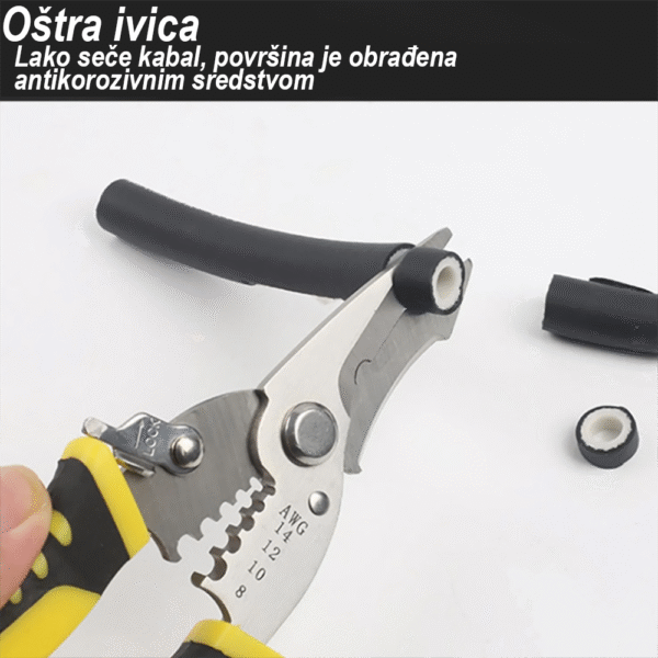 Klešta za sečenje i skidanje izolacije - Слика 3