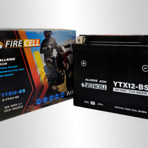AKUMULATOR 12V 10AH L+ 180A FIRECELL MOTO