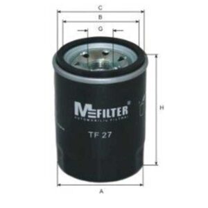 Filter ulja, FIAT PUNTO 2/3 1.2, ZASTAVA 10