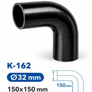 Crevo pod 90° Ø32 mm - 150x150mm