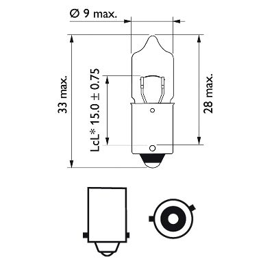 SIJALICE 12V H6W PHILIPS - Слика 3