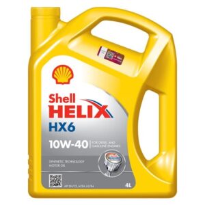SHELL HELIX HX6 10W-40 4L