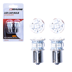 LED sijalice P21W BA15s 12V 13 SMD – žute, 2 komada
