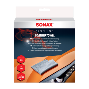 SONAX PROFILINE mikrofiber krpe za keramičku zaštitu 40 x 40 cm 6 kom