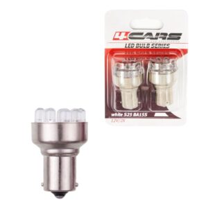 LED sijalice G18 BA15s 12V 12 LED – bele, 2 komada