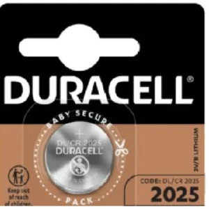 BATERIJA CR2025 DURACELL