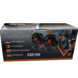 Dvostruki auto ventilator 4 inča 24 V