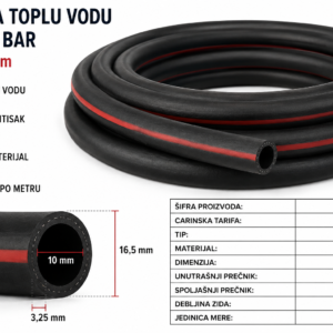 Crevo za toplu vodu 10mm