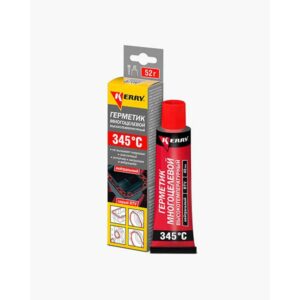 Kerry sivi visokotemperaturni silikon za dihtunge 40 ml