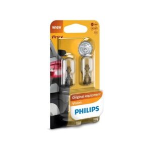 PHILIPS W16W sijalice 12V 16W 2 komada