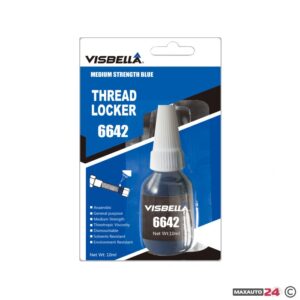 Visbella plavi lepak za vijke i matice 10 ml – privremeni