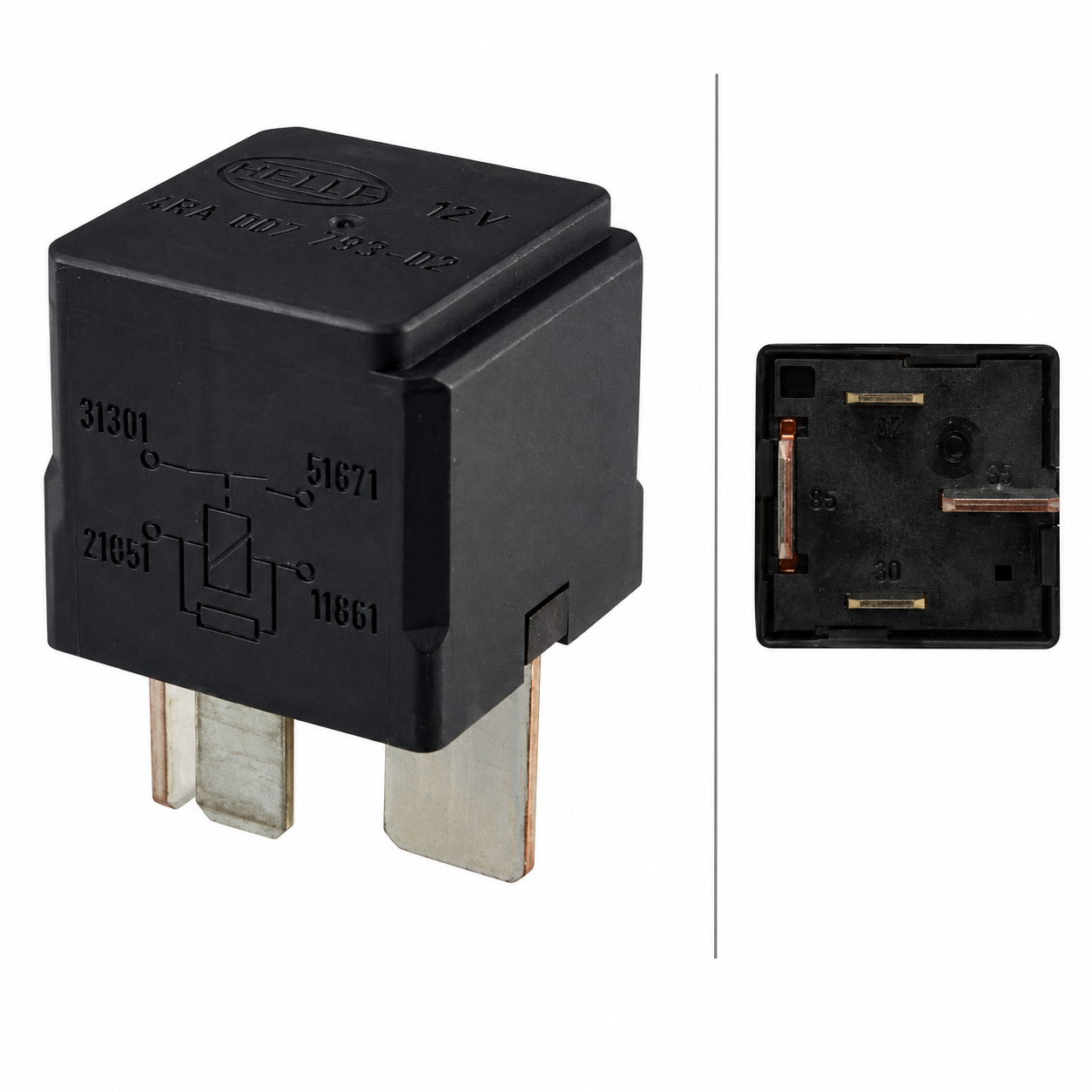 HELLA relej radne struje 12V 50A
